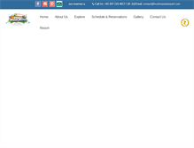 Tablet Screenshot of krushnaiwaterpark.com